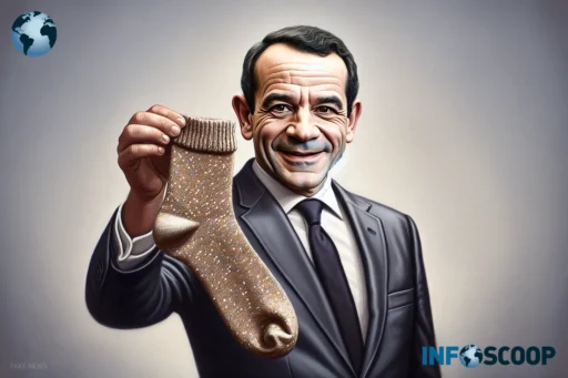 Brigitte Macron avec des chaussettes à paillettes pour sauver l'industrie textile française