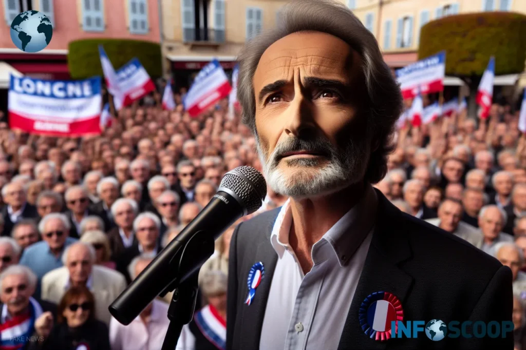 Jean Dujardin en concert lors de sa campagne pour les élections municipales de Saint-Tropez