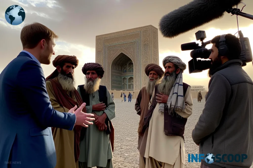 Stéphane Bern en pleine négociation avec des leaders talibans pour la restauration de monuments historiques en Afghanistan