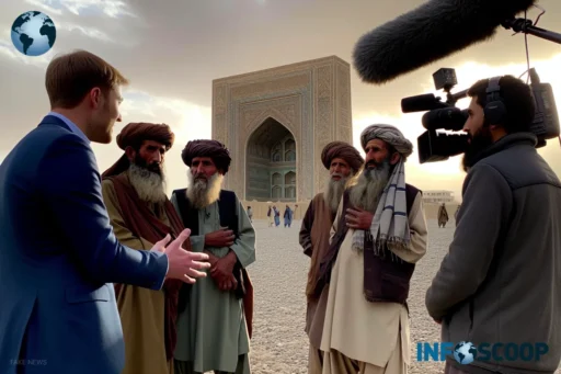 Stéphane Bern en pleine négociation avec des leaders talibans pour la restauration de monuments historiques en Afghanistan